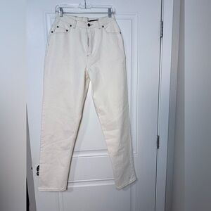 Vintage 1994 Timberland Classic Denim Cream Pants